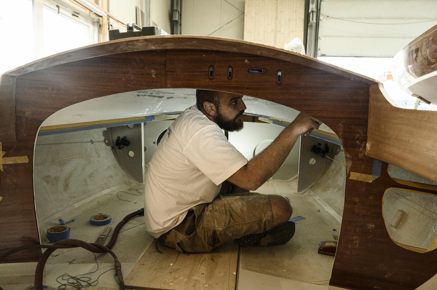 Janina Laszlo Boat Wright